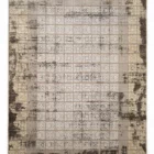 A Qaleen Carpets rug with a unique, intricate design featuring a mix of traditional and modern elements, with a focus on