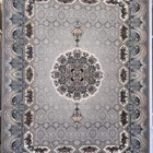 Carpets A large, intricately designed carpet with a central medallion and intricate patterns, showcasing the art of