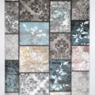 Carpets A rug with a mix of carpet and rug patterns, featuring a mix of colors and patterns, including a carpet and a rug,