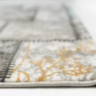 Carpets A close-up of a carpet's edge, showcasing its intricate design and soft, plush texture