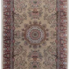 Carpets A beautiful, intricately designed carpet with a central medallion and intricate patterns, showcasing the art of