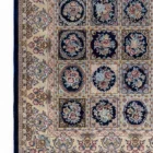Carpets A beautiful, intricately designed carpet with a mix of floral and geometric patterns