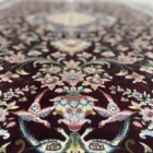 Carpets A beautifully designed carpet with intricate patterns and colors, showcasing the art of carpeting