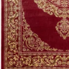 Carpets A beautiful, intricately designed carpet with a rich, red and gold color scheme