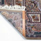 Carpets A close-up of a carpet's edge, with intricate patterns and colors