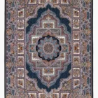 Carpets A beautiful, intricately designed carpet with a central flower pattern and intricate borders, showcasing the art of