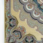 Carpets A stunning, intricately designed carpet with a rich, vibrant pattern, showcasing the art of carpeting