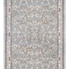 A beautiful, intricately designed carpet with a rich, vibrant pattern, perfect for adding a touch of elegance to any room,