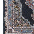 Carpets A beautiful, intricately designed carpet with a mix of patterns and colors, showcasing the art of carpeting