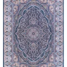 A beautiful, intricately designed carpet with a rich, vibrant pattern, perfect for adding a touch of elegance to any room,