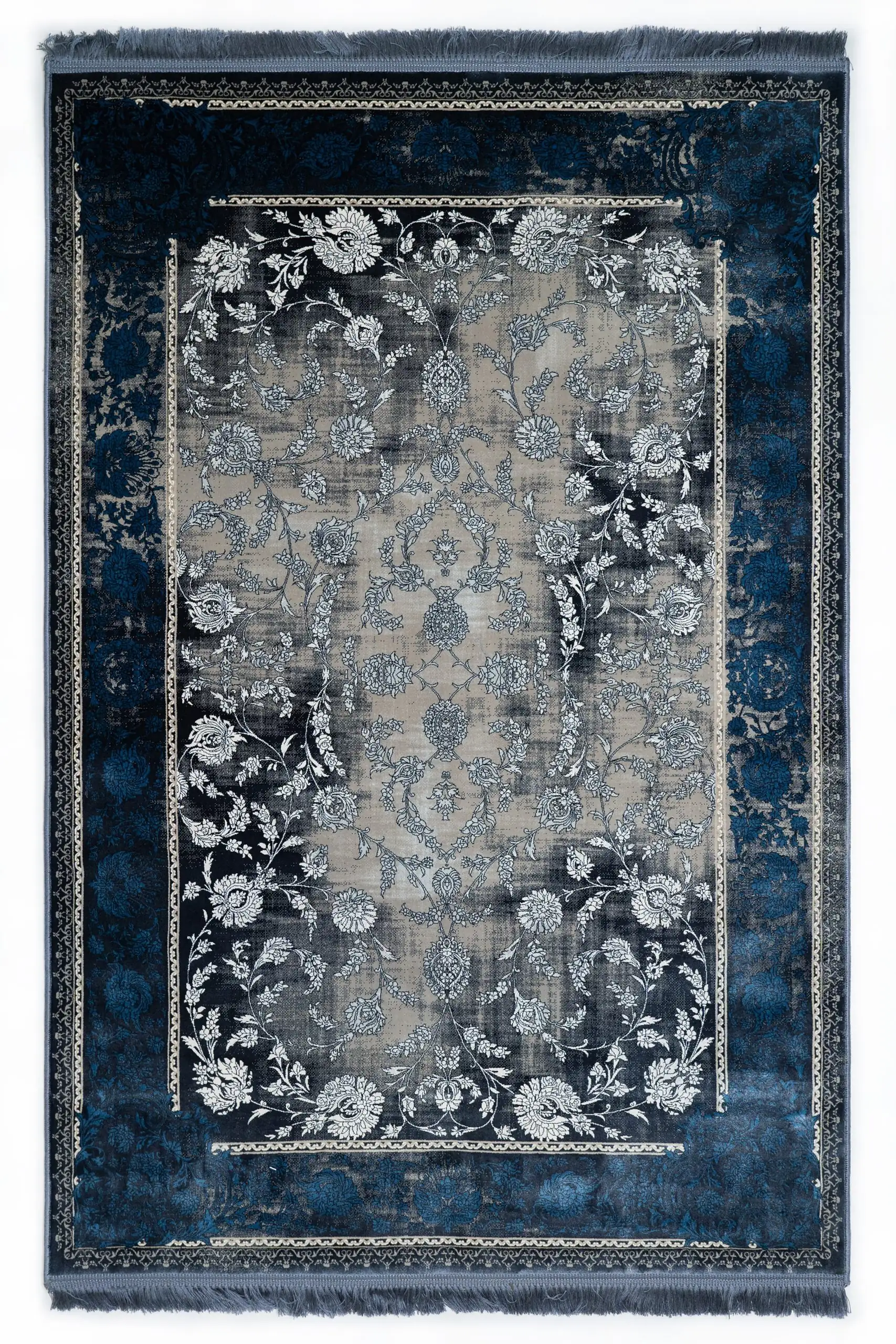 Carpets Vintage Floral Carpet Carpets A beautiful, old, and worn-out carpet with a floral pattern