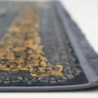 Carpets A close-up of a carpet's edge, with a focus on the intricate patterns and textures