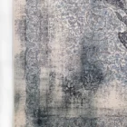Carpets A rug with a unique, distressed design