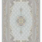 Carpets A large, intricately designed rug with a central medallion and border