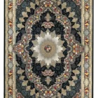 Carpets A beautiful, intricately designed carpet with a mix of dark and light colors