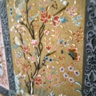 Carpets A close-up of a carpet with a floral pattern