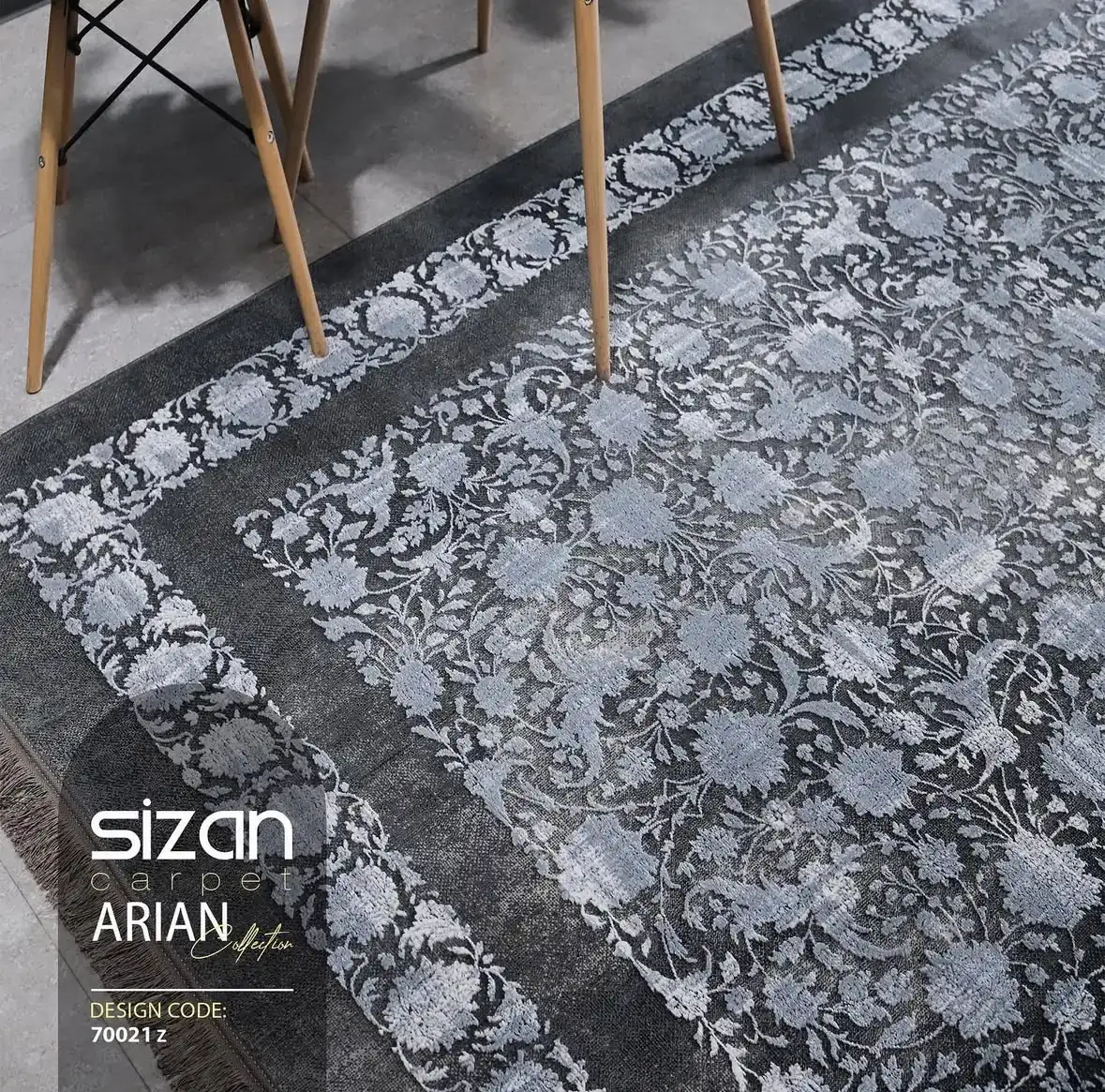Carpets A beautiful, high-quality carpet with a floral pattern, perfect for adding a touch of elegance to any room