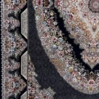 Carpets A beautiful, intricately designed carpet with a mix of flowers and patterns