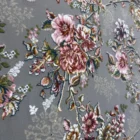 Carpets A close-up of a carpet with a floral pattern