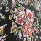 Carpets A close-up of a carpet with a floral pattern