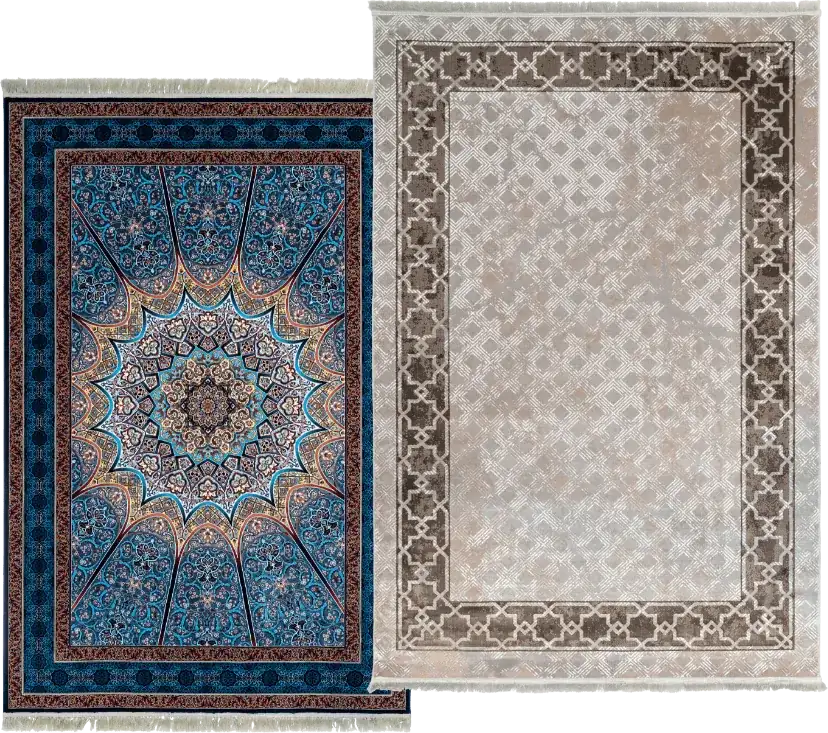 Handcrafted silk rugs